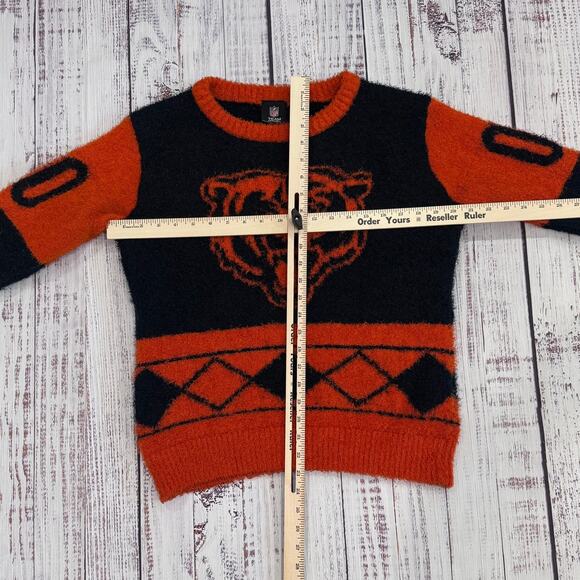 NFL Chicago Bears Fuzzy Crew Neck Sweater - Picture 3 of 7